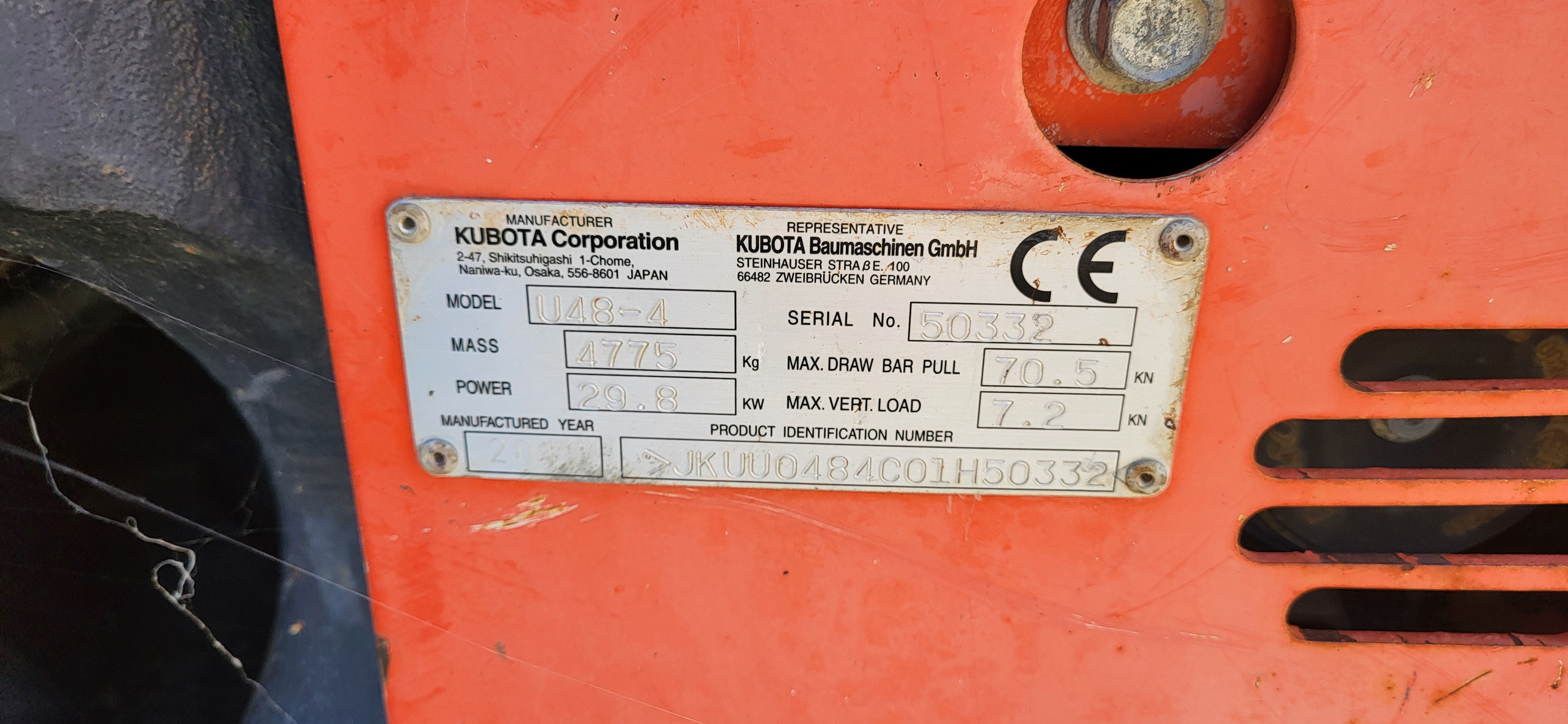KUBOTA U-48