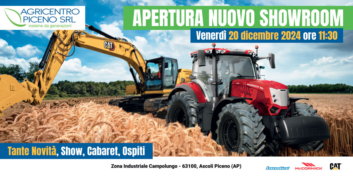 Open Day per l'inaugurazione del nuovo showroom il 20 dicembre