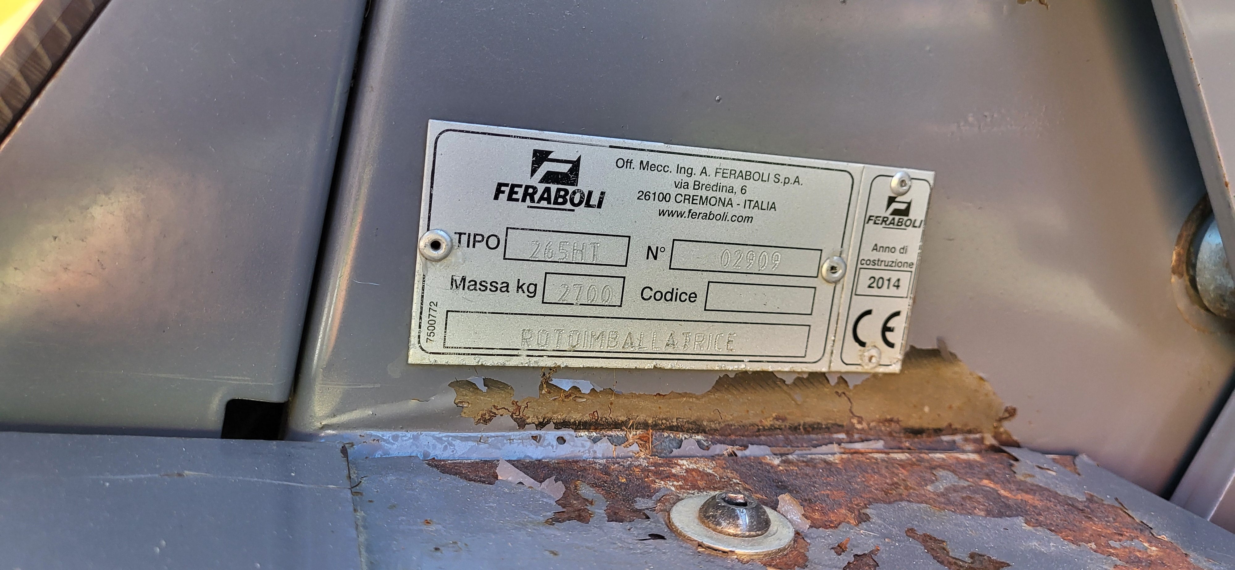 MASCHIO FERABOLI 265