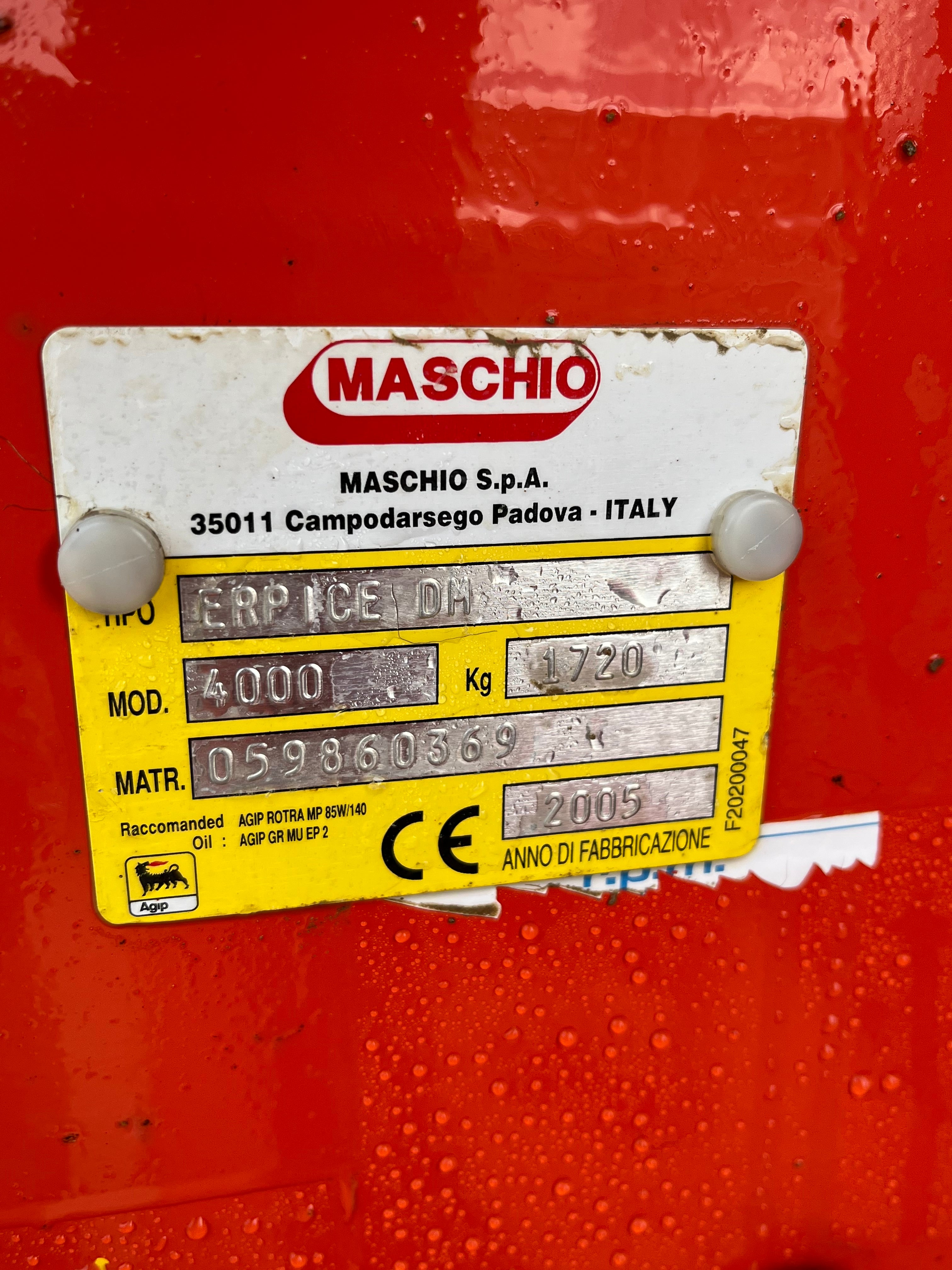 MASCHIO GASPARDO ALIANTE 400