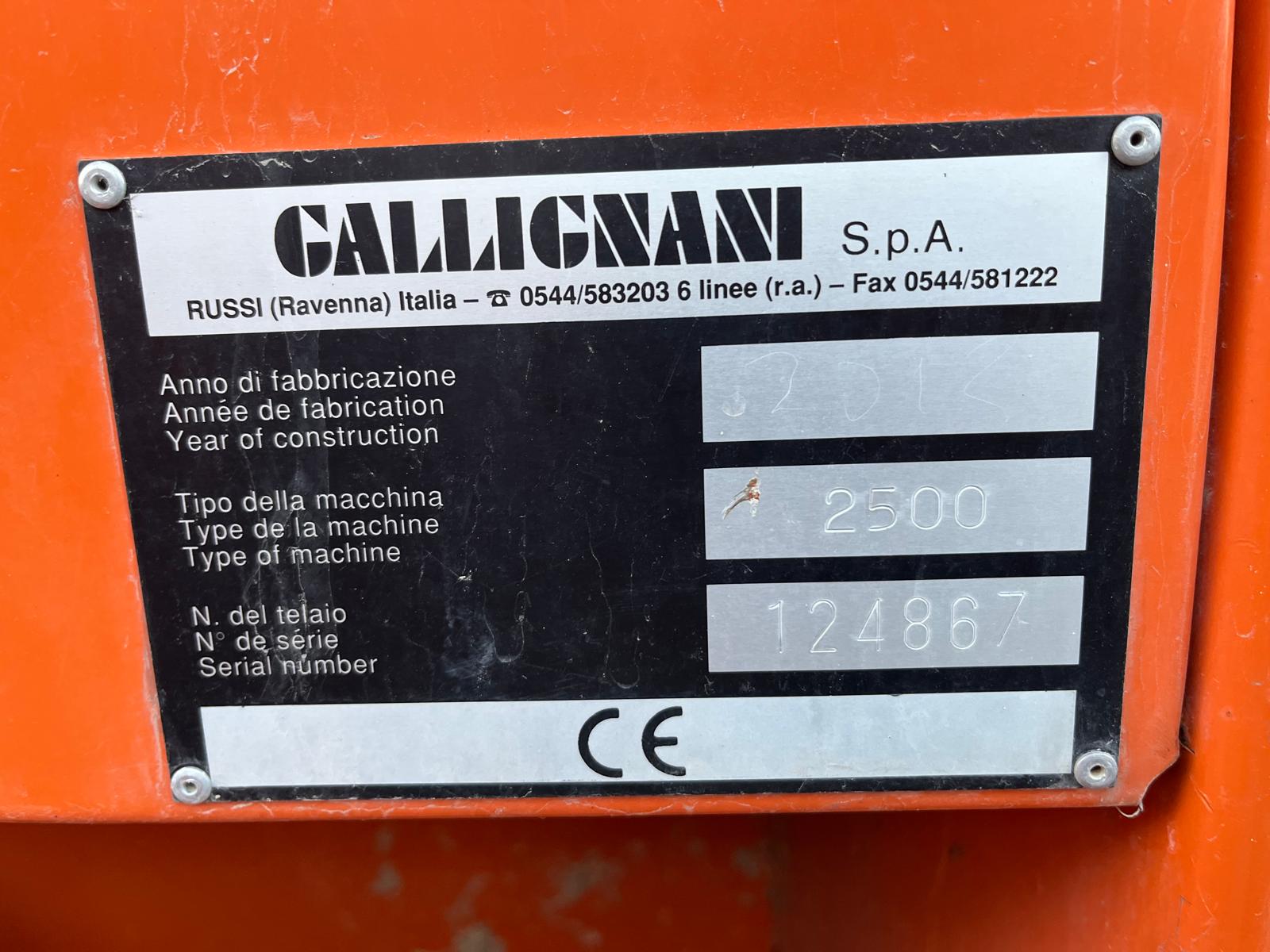 GALLIGNANI 2500 L