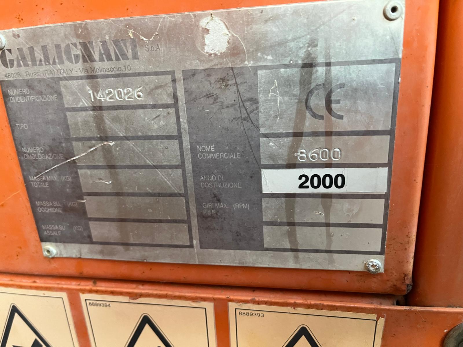 GALLIGNANI 8600